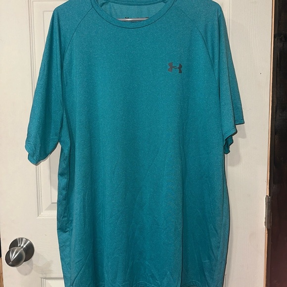 Under Armour Blue Short Sleeve Tech Tee Relaxed Fit - Picture 1 of 3